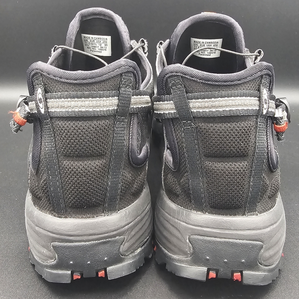 Size 12 - Salomon Techamphibian 3 Black Trail Hiking Shoe - Picture 3 of 8